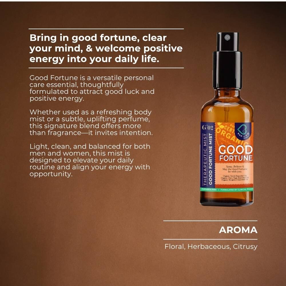 BAM & CO Good Fortune Therapeutic Mist 50ml